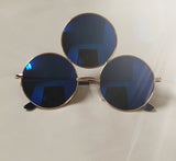 Blue, third eye sunglasses