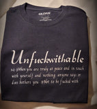 Unfuckwithable t-shirt